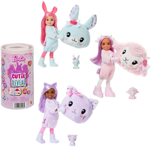 BARBIE CHELSEA CUTIE REVEAL CHELSEA ONE RANDOM