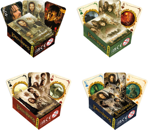 LOTR PLAYING CARDS 12-PIECE BLIND BOX PDQ