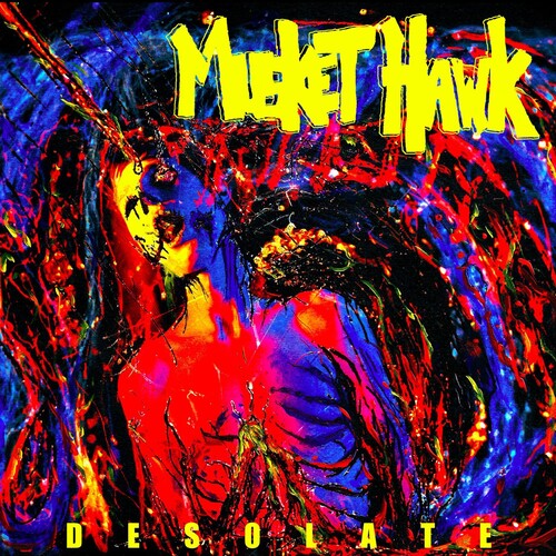 Musket Hawk - Desolate vinyl record cover