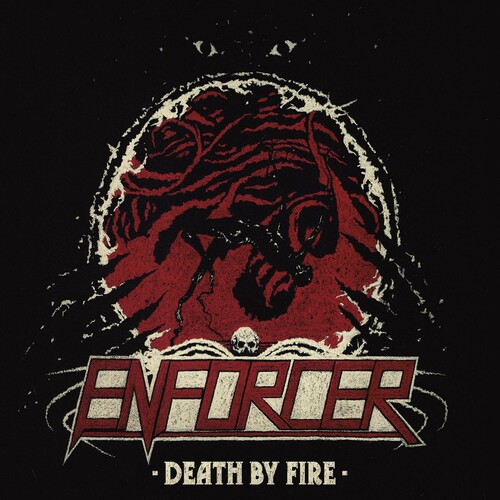 Enforcer - Death By Fire vinyl record cover