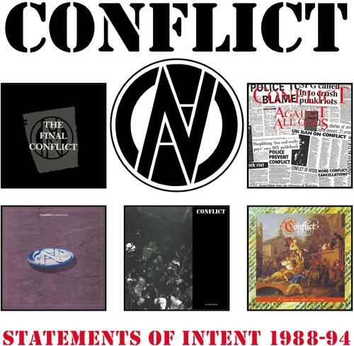 Conflict - Statements Of Intent 1988-1994