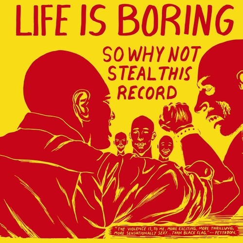 Life Is Boring So Why Not Steal This Record / Var - Life Is Boring So Why Not Steal This Record / Var vinyl record cover