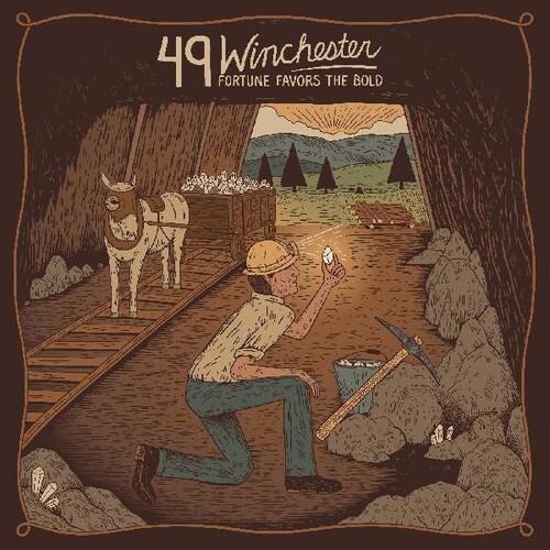 49 Winchester - Fortune Favors The Bold [Indie Exclusive Limited Edition Translucent Orange LP]