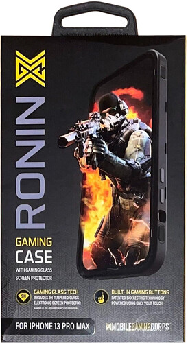 MGC RONIN GAMING CASE BLACK IPHONE 13 PRO MAX