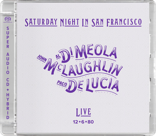John Mclaughlin  / Paco De Lucia / Al Di Meola - Saturday Night In San Francisco