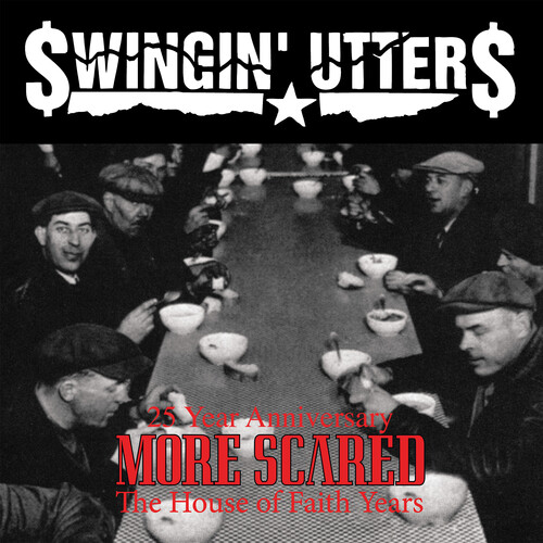 Swingin' Utters - More Scared - Black/White (Blk) [Colored Vinyl] (Gate)