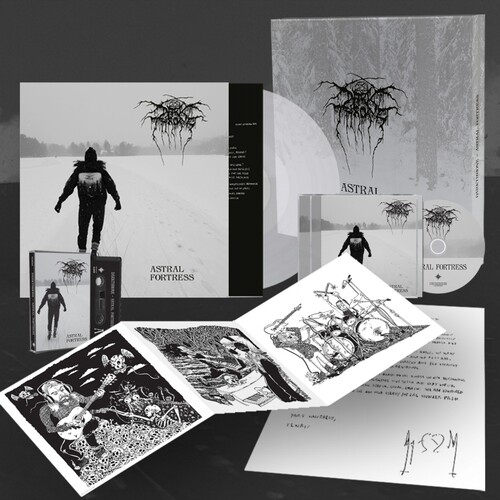 Darkthrone - Astral Fortress - Peaceville Store Exclusive Deluxe Edition, 140gm Clear Vinyl/CD/Cassette/A4 Letter/Art Prints