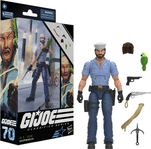 G.I. Joe Classified Series Shipwreck Action Figure ( Case Of 4) 