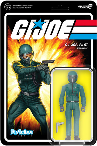 G.I. JOE REACTION FIG WAVE 7 - JOE PILOT FACEMASK