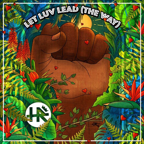 H.R. - Let Luv Lead (The Way) (Blue) vinyl record cover