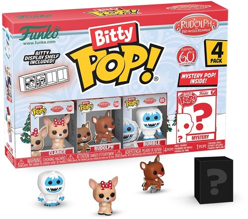 FUNKO BITTY POP RUDOLPH CLARICE 4 PACK