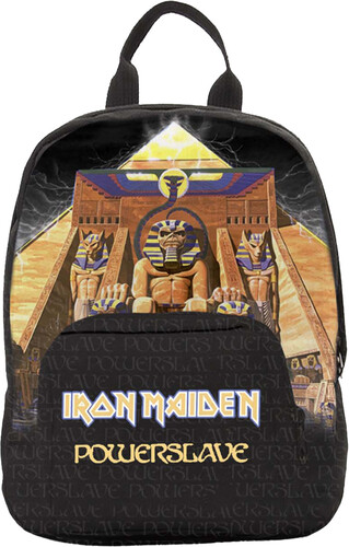 ROCKSAX IRON MAIDEN POWERSLAVE MINI BACKPACK BLK