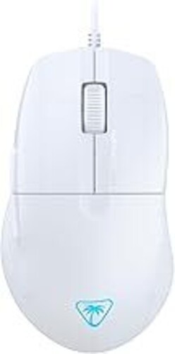 PC Accessory:  Mouse - Turtle Beach Pure SEL Ultra-Light Ergonomic RGB Wired Gaming Mouse - White