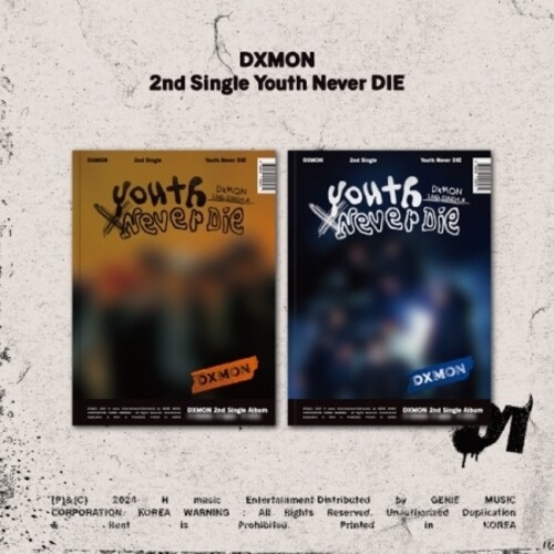 Youth Never Die - Random Cover - incl. Photobook, Sticker, Photocard, Sticker, Printed Photograph + 4-Cut Photo
