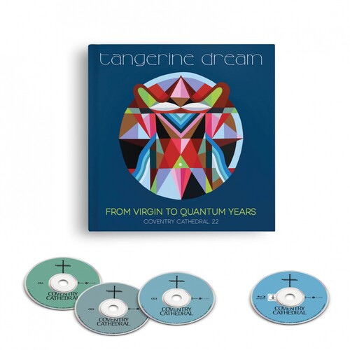 Tangerine Dream - From Virgin To Quantum Years: Coventry Cathedral 22 - Deluxe 3CD + Bluray