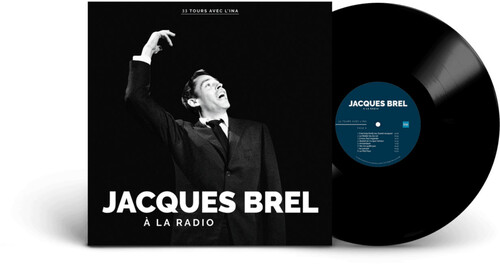 Jacques Brel - A La Radio vinyl record cover
