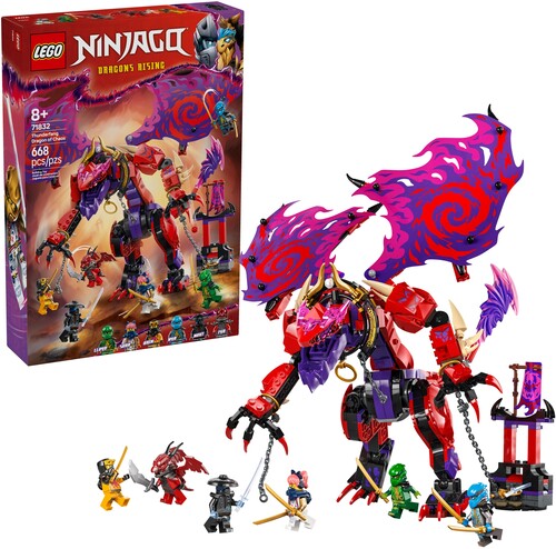 LEGO NINJAGO THUNDERFANG DRAGON OF CHAOS