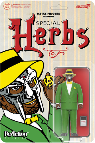 Mf Doom Reaction Figures Wave 04 - Special Herbs