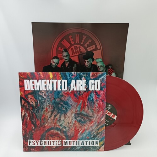 Demented Are Go - Psychotic Mutilation - Smokey Bloodred vinyl record cover