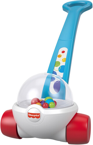 CORN POPPER WITH BLUE 2 PIECE HANDLE