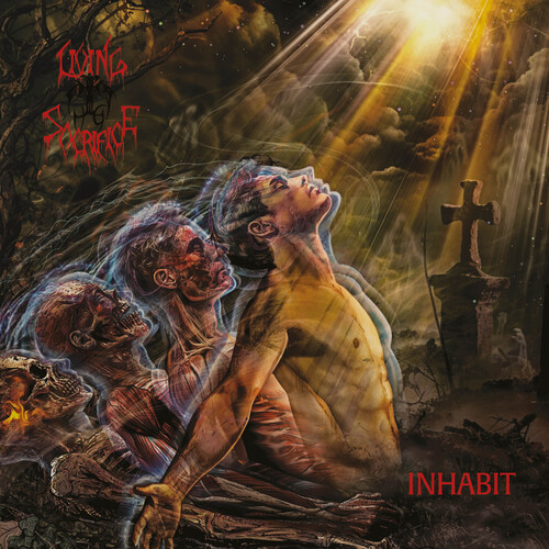 Living Sacrifice - Inhabit vinyl record cover