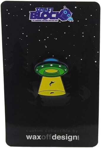 Alien Abduction Enamel Pin