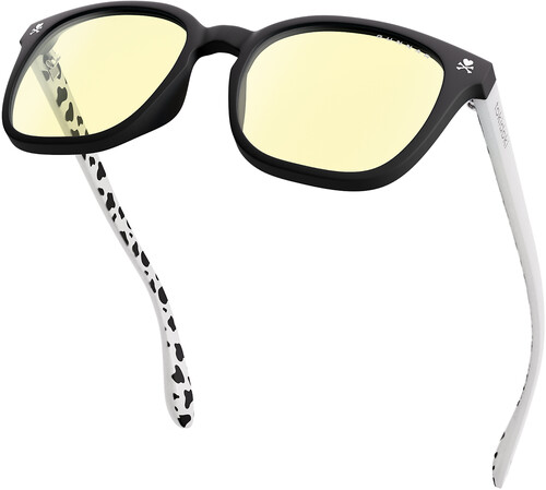 PC Accessory: GUNNAR x tokidoki Computer and Gaming Glasses, Mozzarella Onyx Latte Amber for PC