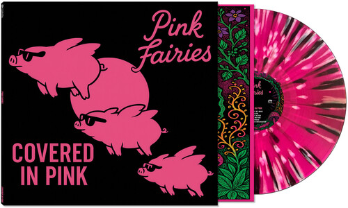 Pink Fairies - Covered in Pink vinyl record cover