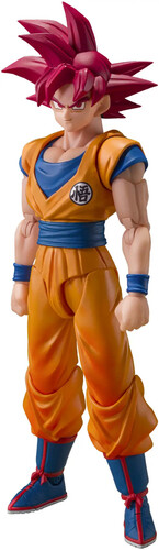DRAGON BALL SUPER SSG GOKU GOD AURA SHFIGUARTS FIG
