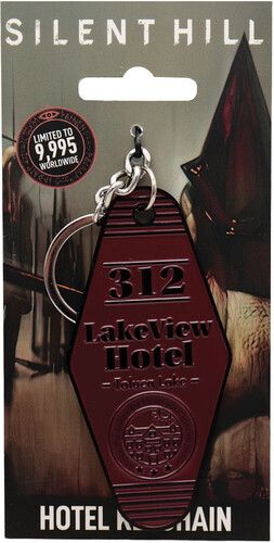 SILENT HILL 2 - LTD ED HOTEL KEYCHAIN RED EDITION