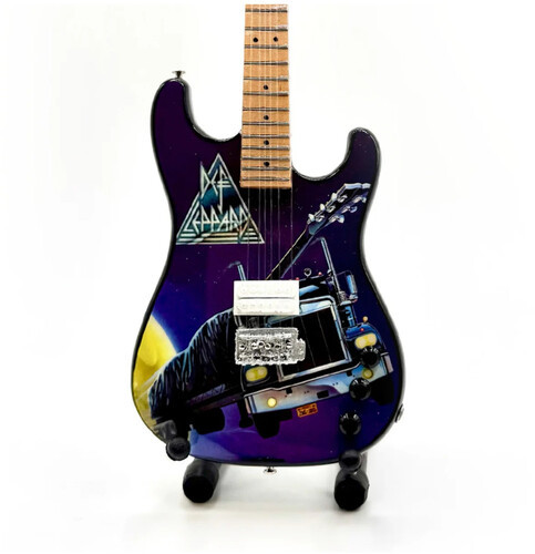 The Mini Axe - Def Leppard - On Through the Night - Mini Guitar Replica Collectible