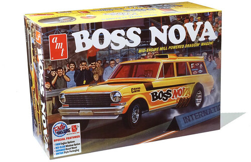 AMT Boss Nova Funny Car 1/25 Scale Model Kit