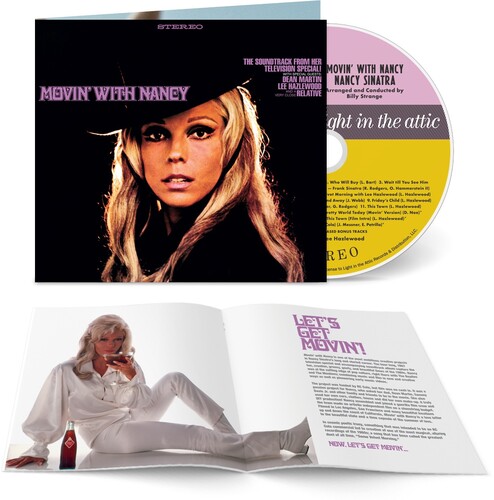 Nancy Sinatra - Movin With Nancy vinyl record cover