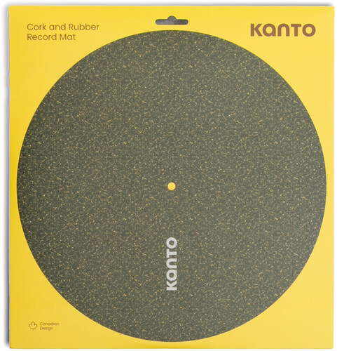 KANTO TT-CRM 12 INCH CORK AND RUBBER TURNTABLE MAT