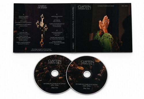 Clapton Hymns Vol. 1: 10 Years Of Church Of Sound - Clapton Hymns Vol. 1: 10 Years Of Church Of Sound vinyl record cover