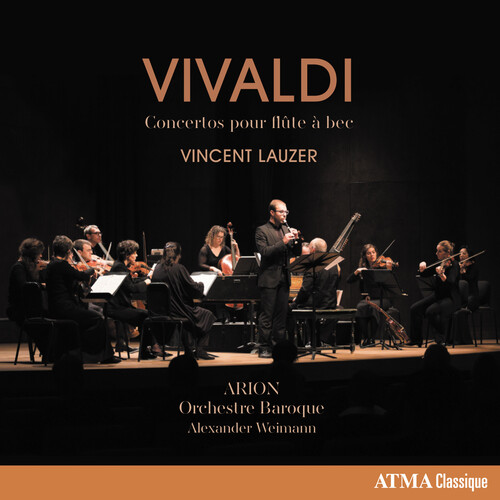 Vivaldi / Lauzer - Concertos Pour Flute a Bec vinyl record cover