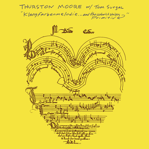 Thurston Moore / Surgal,Tom - Klangfarbenmelodie And The Colorist Strikes Primitiv vinyl record cover