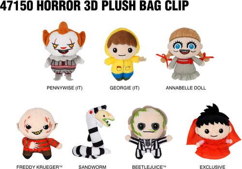 HORROR PLUSH BAG CLIP IN BLIND BAG|alliance entertainment