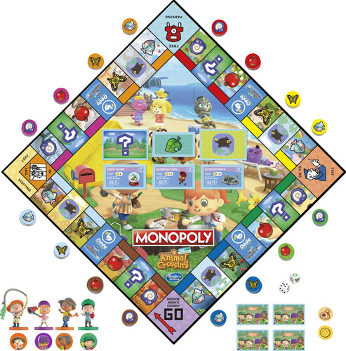 Monopoly Animal Crossing - Hasbro Gamming - Monopoly Animal Corssing