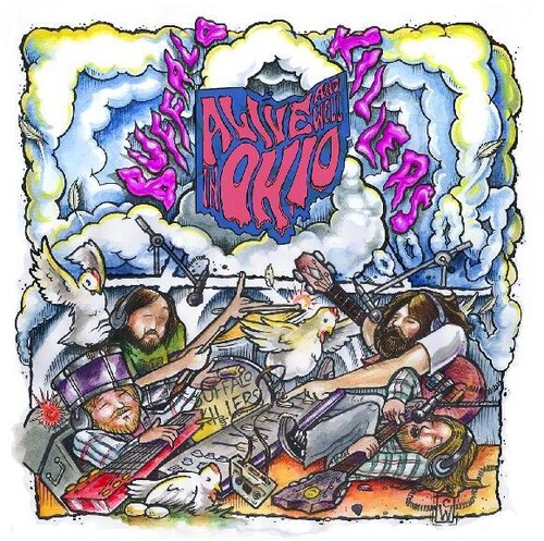 Buffalo Killers - Alive And Well In Ohio (Starburst Vinyl) vinyl record cover