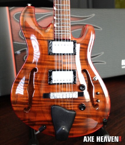 AXE HVN TREY ANASTASIO PHISH OCELOT MINI GUITAR