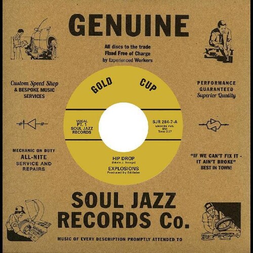 Explosions - Hip Drop vinyl record cover