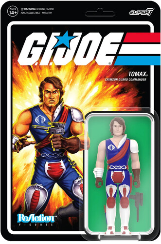 G.I. JOE REACTION FIGURES WAVE 5 - TOMAX