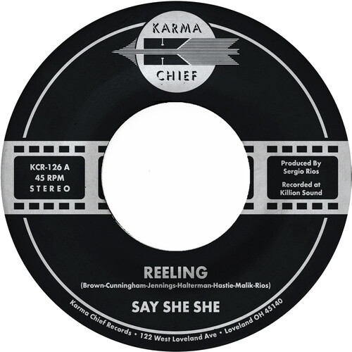 Reeling / Don't You Dare Stop - Metallic Green