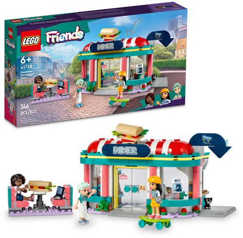 LEGO FRIENDS HEARTLAKE DOWNTOWN DINER