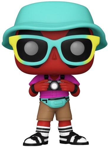 FUNKO POP MARVEL DEADPOOL PARODY TOURIST