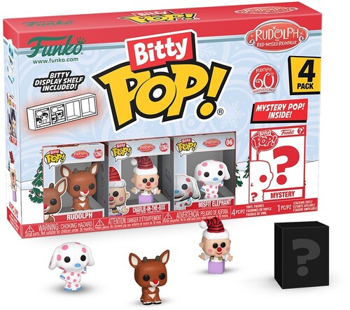 FUNKO BITTY POP RUDOLPH RUDOLPH 4 PACK