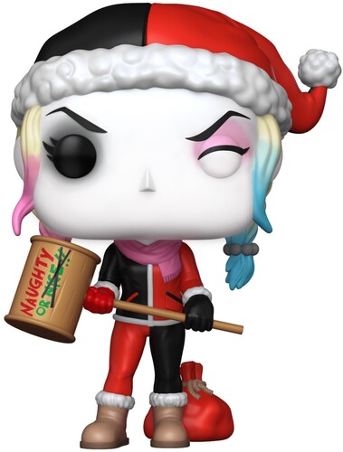 POP HEROES DC COMICS HOLIDAY 2024 HARLEY