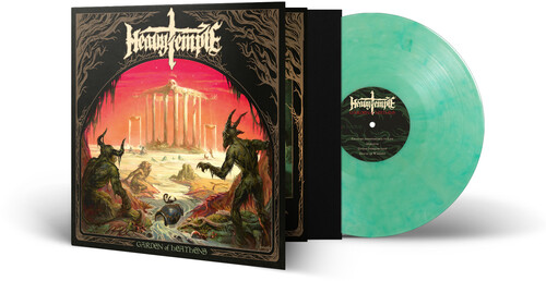 Garden of Heathens - Clear/ Green/ White Marble