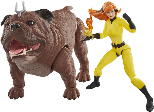 Hasbro Collectibles - Inhumans - Marvel Legends - Marvel's Crystal & Lockjaw Action Figure 2-Pack